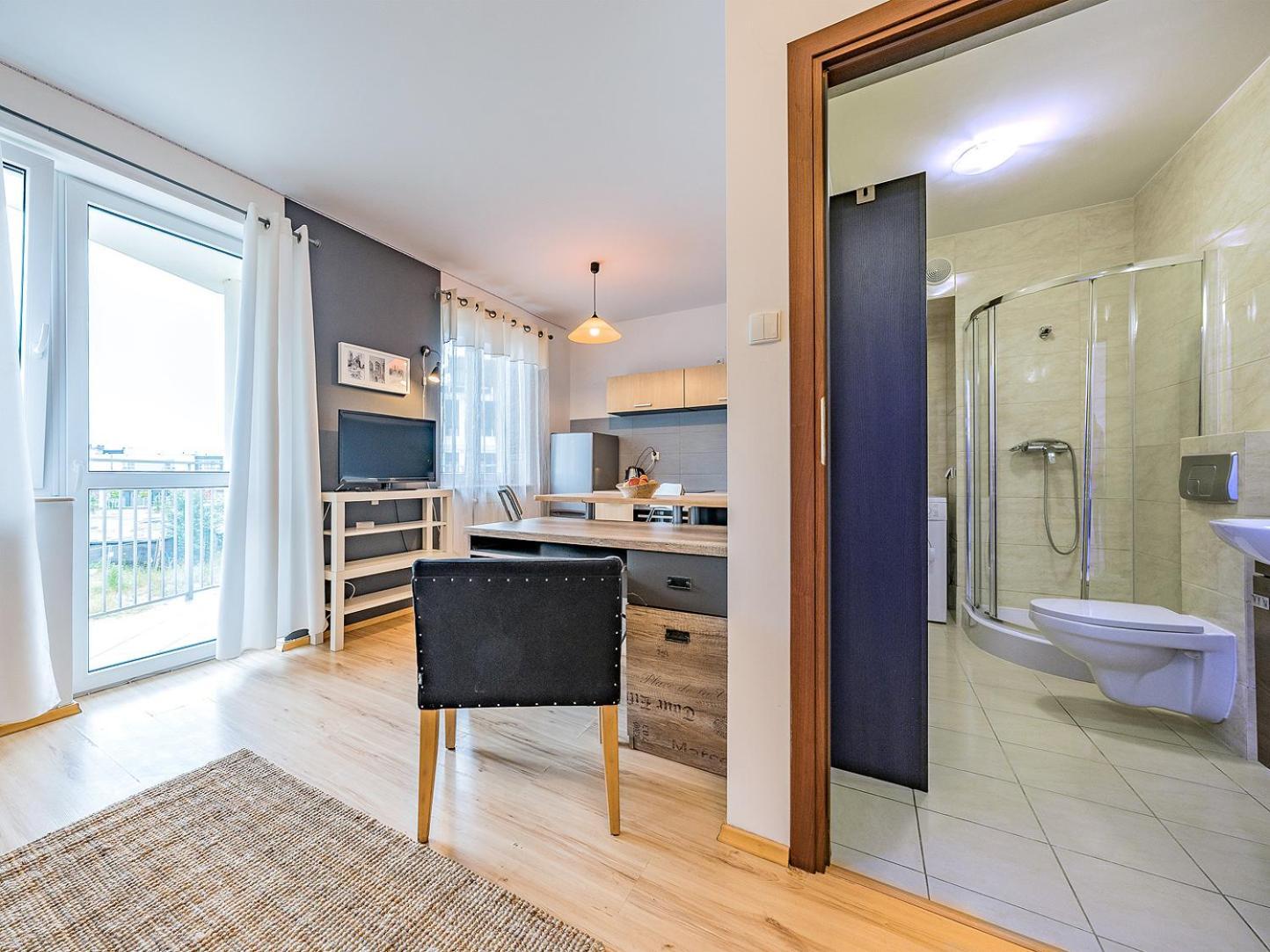 Apartament Z Balkonem I Bezplatnym Parkingiem Gdańsk Exterior foto